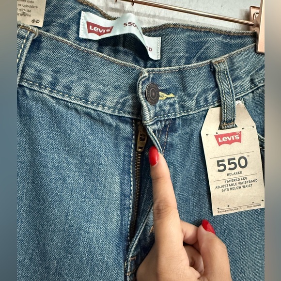 Levi’s 550 Relaxed Tapered Husky Boy Jeans - Picture 6 of 7